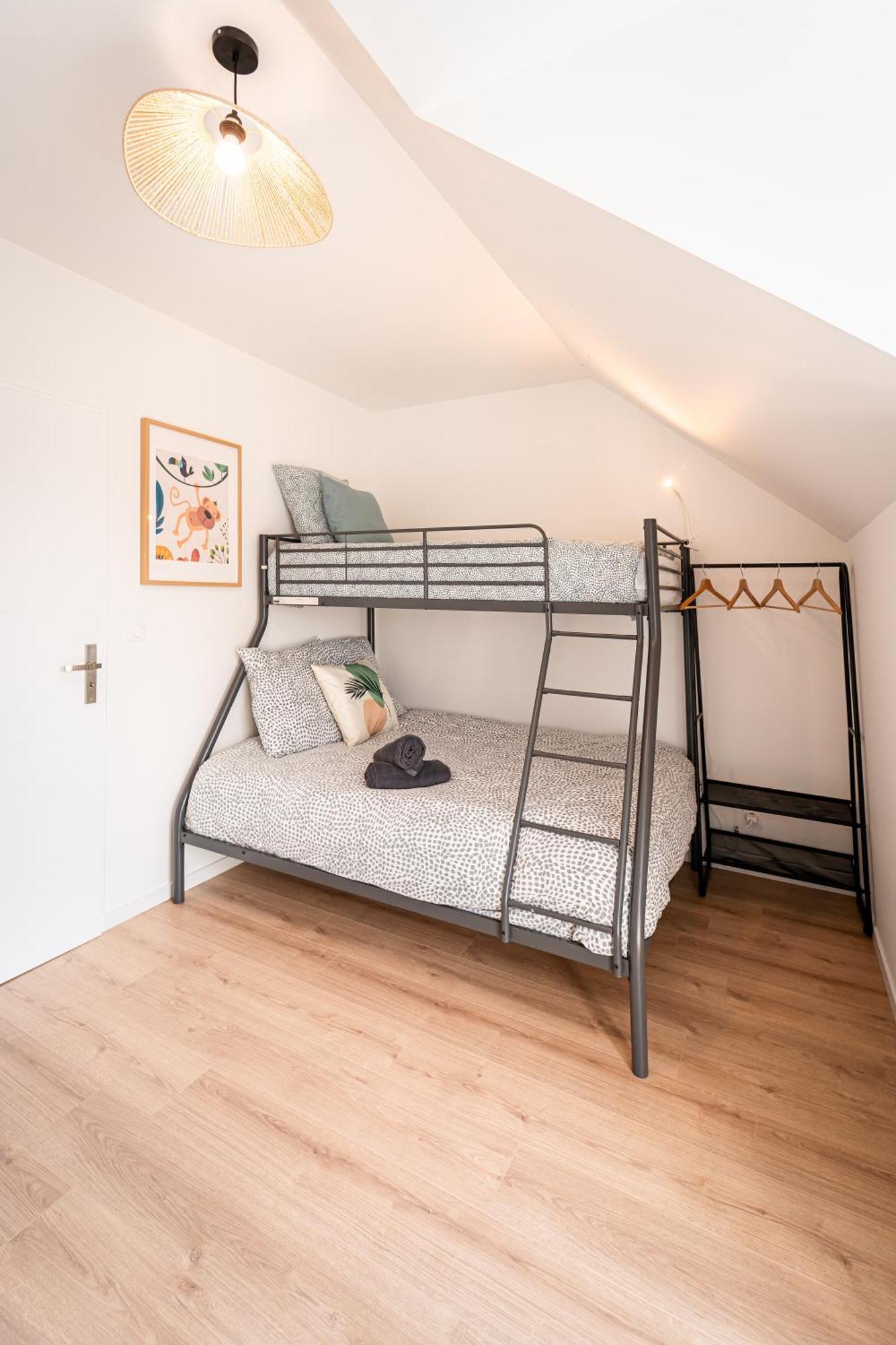 Le Cool Plex Duplex Avec Jardin, Disney 10Mn Esbly Eksteriør bilde