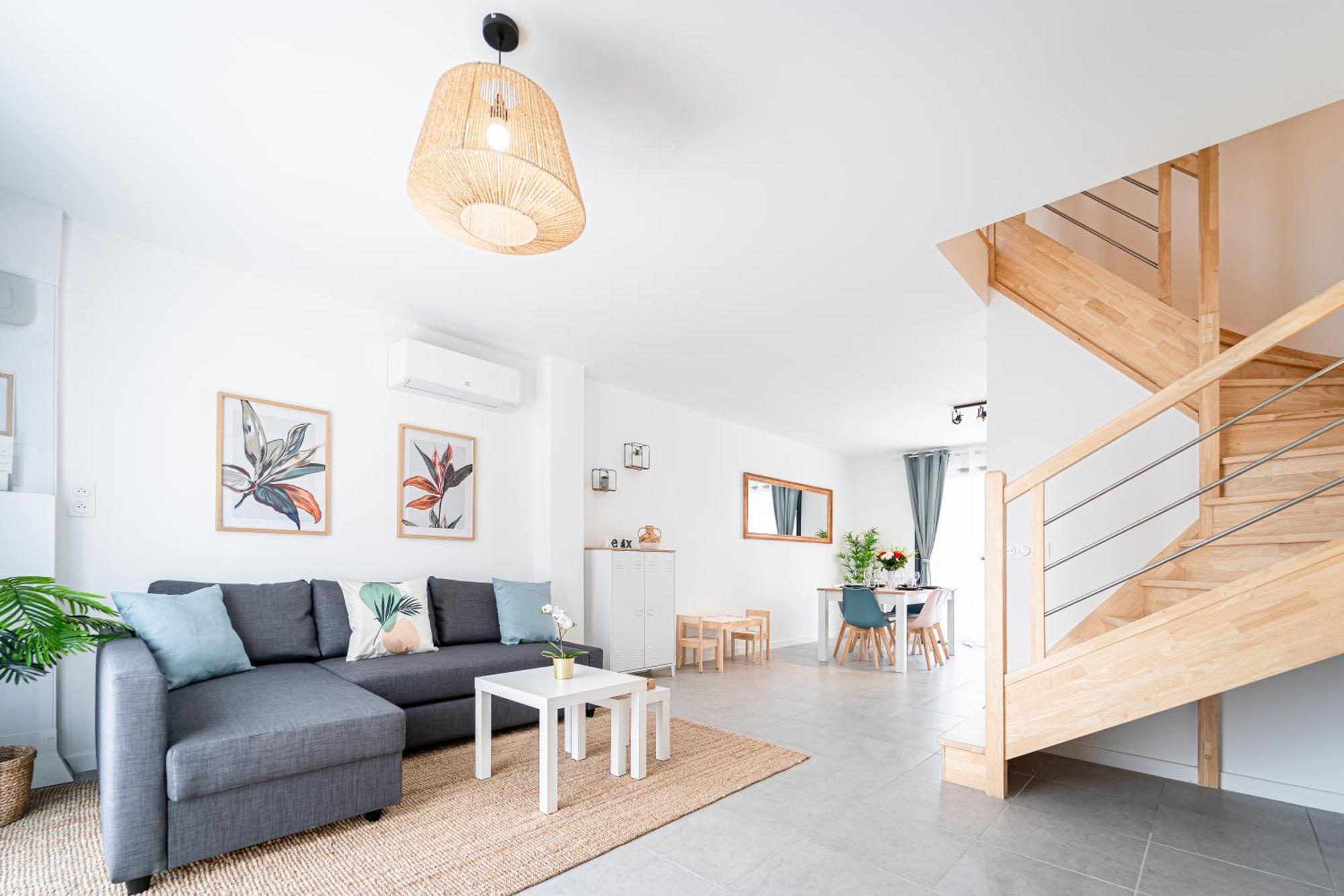 Le Cool Plex Duplex Avec Jardin, Disney 10Mn Esbly Eksteriør bilde