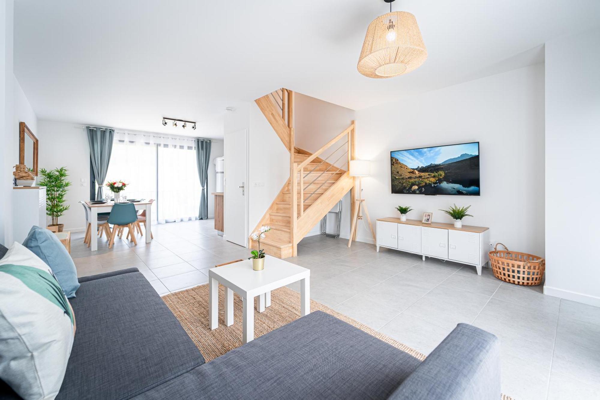 Le Cool Plex Duplex Avec Jardin, Disney 10Mn Esbly Eksteriør bilde