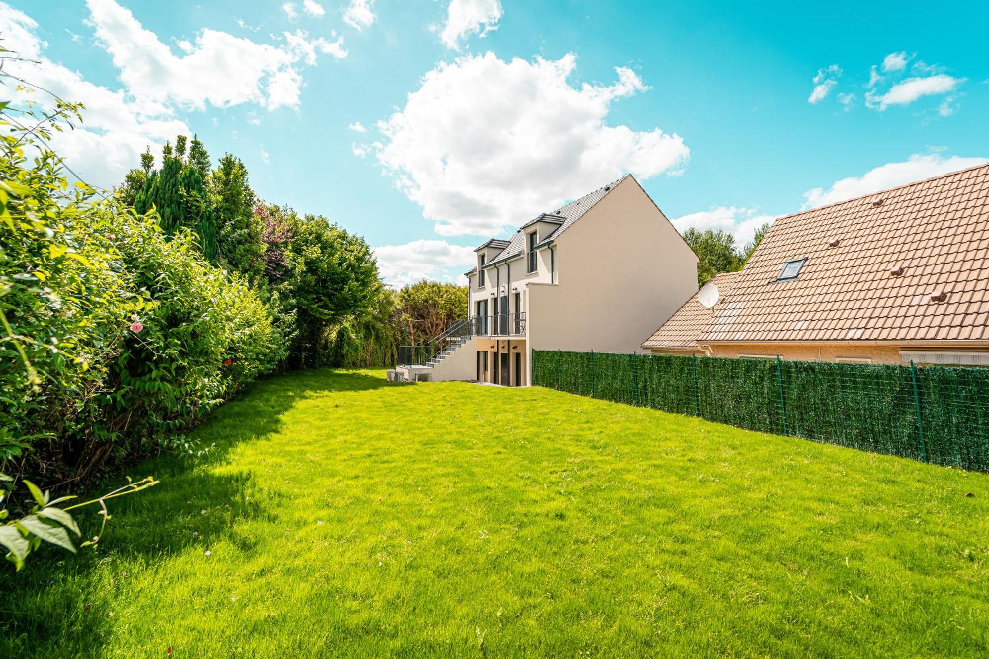 Le Cool Plex Duplex Avec Jardin, Disney 10Mn Esbly Eksteriør bilde