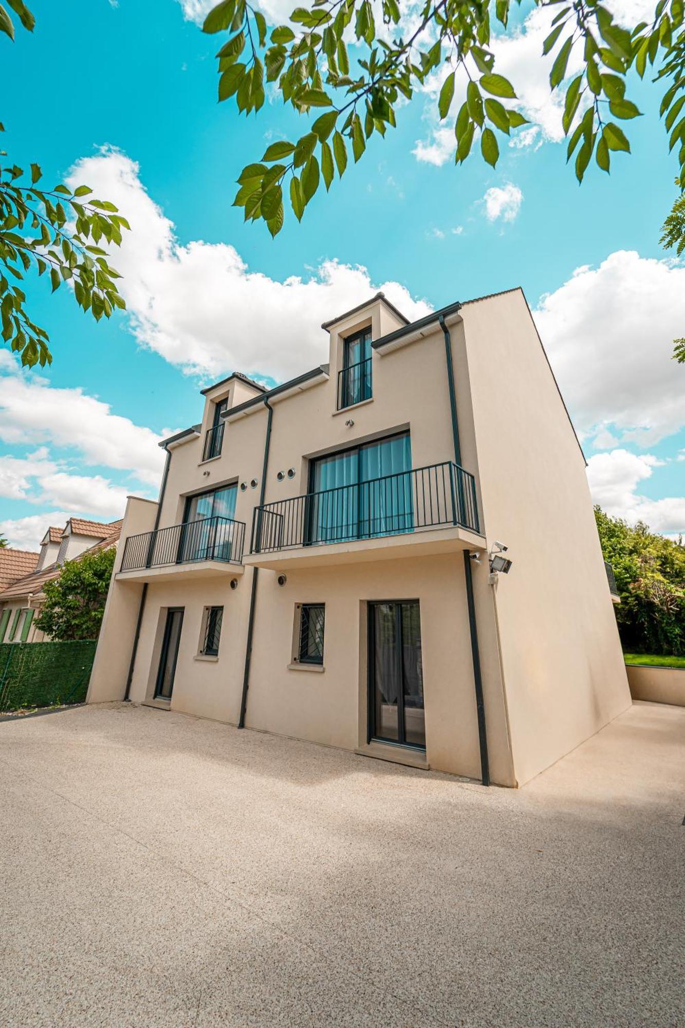 Le Cool Plex Duplex Avec Jardin, Disney 10Mn Esbly Eksteriør bilde